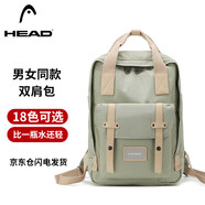 海德（HEAD）背包女大容量雙肩包男15.6英寸筆記本電腦包旅行包國家地理書(shū)包