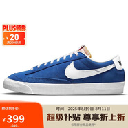 耐克NIKE休閑鞋男子復(fù)古經(jīng)典BLAZER LOW運動鞋DA7254-401藍42