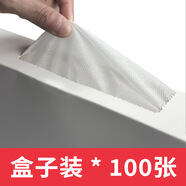 美夢(mèng)仙試衣頭套試衣間面罩頭罩抽紙式防弄臟衣服無(wú)紡布服裝店女裝 紙盒裝100片/包
