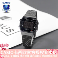 卡西歐（CASIO） 男表女表卡西歐手表男女情侶表學(xué)生時(shí)尚運動(dòng)表太陽(yáng)能雙顯電子表 ABL-100WEPC-1BPR吃豆人45周年款