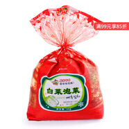 富爸爸白菜泡菜6斤/袋  整顆未切 韓式辣白菜泡菜下飯菜 