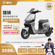 愛瑪（AIMA）【門店自提】獵騎新國標(biāo)長續(xù)航電瓶車成人男女代步豪華電動車電動自行車 到店自提選色