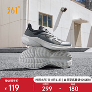 361°運(yùn)動(dòng)鞋男鞋秋冬季防潑水皮革面保暖通勤跑步鞋子男672442217-2