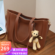 viney牛皮包包女包大容量托特包輕奢斜挎單肩包生日禮物品牌送女友老婆