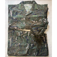 新式正版叢林荒漠迷彩服原廠戶外防刮耐磨冬季夏季作訓(xùn)服上衣褲子 水墨夏【衣+褲+帽】備注帽號(hào) 175/92-96