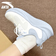 安踏（ANTA）漫步跑步鞋女鞋秋季2025秋秋季新款輕質(zhì)輕減震運(yùn)動(dòng)鞋子 -1象牙白/淺曦綠 36.5