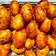 畫垂簾東北黑龍江特色美食熟食零食3-4-5-6個鹵烤鵝蛋先鹵后烤清黃入味 東北鹵烤鵝蛋5個