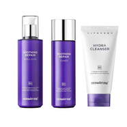 德妃（DERMAFIRM）韓國紫蘇套裝 洗面奶舒緩潔面水乳精華面霜隔 紫蘇件套(潔面水霜)