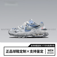 耐克（NIKE）球鞋定制AirMaxFusion網(wǎng)布皮革織物十字架哥特低幫跑步鞋 十字架哥特CJ1671-100 尺碼偏小 35.5 定制不退換