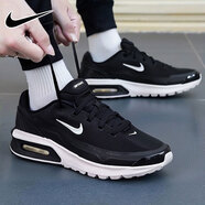耐克（NIKE）AIR MAX男鞋夏季款網鞋透氣緩震輕便氣墊運動鞋 青少年網面跑步鞋IF2624-005/華夫底紋/可視氣墊39 【建議腳長24.5厘米】 