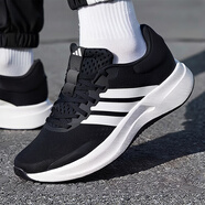 阿迪達(dá)斯（adidas）男鞋跑步鞋 25秋新款運(yùn)動(dòng)鞋緩震防滑慢跑鞋網(wǎng)面透氣低幫休閑鞋子 經(jīng)典黑白/新到貨/TREADMOVE 39 (內(nèi)長(zhǎng)240mm)