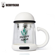杯具熊（BEDDYBEAR）雙層玻璃杯 仙人掌 350ml
