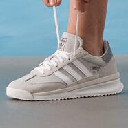 阿迪達斯 （adidas）休閑鞋男鞋2025秋季新款運動鞋三葉草SL 72復古跑步鞋JS0505 JR8765淺灰色/白色 40