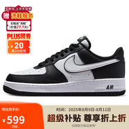 耐克NIKE板鞋男空軍一號 AIR FORCE 1運動鞋DV0788-001黑白43