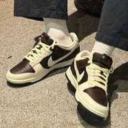 耐克（NIKE）Dunk Low低幫板鞋男鞋冬季新款平底運動(dòng)鞋復古膠底低幫休閑鞋 IH7333-200動(dòng)物群棕/珍珠灰 41