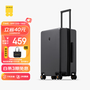 地平線8號（LEVEL8）行李箱密碼拉桿箱男女托運大容量萬向輪學生旅行者PC箱 24英寸灰