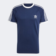 阿迪達(dá)斯 （adidas）三葉草 男子3-STRIPES TEE運(yùn)動(dòng) 短袖上衣IA4850 A/L碼