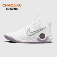 耐克（NIKE）透氣輕便高幫專業(yè)籃球鞋KD杜蘭特5代男士運動鞋 DJ6922-100白紫 40.5
