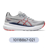 亞瑟士（asics）Asicskayano31男女K30 K31透氣支撐減震運動(dòng)慢跑鞋跑步鞋 31灰紅色 男 1011B867-021 41 .5   260MM us8