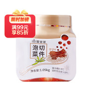 富爸爸切件泡菜1050g/瓶 韓式酸辣白菜泡菜 爽口下飯菜 