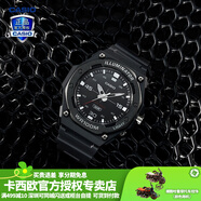 卡西歐（CASIO） 男表女表卡西歐手表男女情侶表學(xué)生時(shí)尚運(yùn)動(dòng)表太陽(yáng)能雙顯電子表 MW-620H-1AVDF劍客-復(fù)古黑 新一代