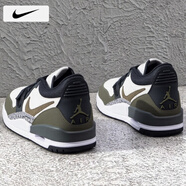 耐克（NIKE）男鞋球鞋 25夏季新款AIR JORDAN312運動(dòng)鞋休閑訓練氣墊籃球鞋子男 120-狼灰/橄欖綠/曬圖退10 46 （內長(cháng)300mm）