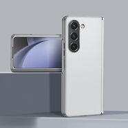 三星（SAMSUNG）【品質(zhì)原裝】適用于ZFold6手機(jī)殼Fold6真皮磁吸中軸鉸鏈全包保護(hù) 【白色】中軸前框+后蓋 三星Galaxy_Z_Fold_6