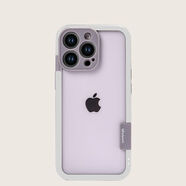 OIMG適用于蘋果16軟邊框iPhone15Promax手機(jī)殼14硅膠保護(hù)套13Apple防摔 白色 鏤空 透氣散熱-硅膠軟邊手感 iPhone 16【鏤空相機(jī)按鍵】