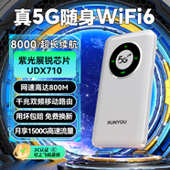 迅優(yōu)隨身wifi免插卡上網(wǎng)寶可移動wifi6隨行無線網(wǎng)卡便攜式4g路由器無線wifi無限制通用流量2025款5GXY 【尊享版】5G隨身wifi提速500%