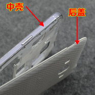 三星（SAMSUNG）適配SM-G7200原裝手機(jī)后蓋后殼中框中殼邊框外殼電池蓋白色 購.超值包：+鋼化膜+透明軟膠套 收藏購買送納米膜