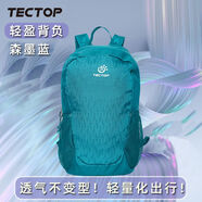 探拓（TECTOP）爆款便攜折疊背包皮膚徒步登山超輕薄防水時(shí)尚雙肩包 森墨藍(lán) 無規(guī)格