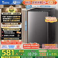 小天鵝（LittleSwan）波輪洗衣機全自動(dòng) 8公斤 一級能效 除菌螨 家電國家補貼20% 【TB80V26DT】 宿舍租房神器 以舊換新
