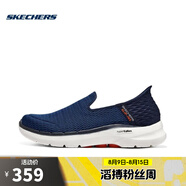 斯凱奇【滔搏運(yùn)動(dòng)】SKECHERS男子GO WALK 6男士一腳蹬健步鞋894234-NVOR 894234-NVOR 41