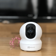 螢石（EZVIZ）云全線(xiàn)電池攝像頭監控手機c1C免插電免打孔CB1攝影頭C2C瑩 cp1300萬(wàn)可360度轉動(dòng)需插電使用 128GB