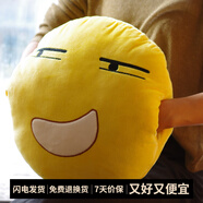 優(yōu)羽暖手滑稽抱枕二次元插手卡通表情包動漫抱枕暖手寶捂創(chuàng)意靠墊惡搞 白嘴巴 直徑約40厘米