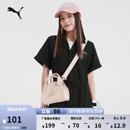 彪馬（PUMA）手機證件收納迷你手提包斜挎包女拉鏈口袋挎包拎包078216 流沙色-02 OSFA/均碼