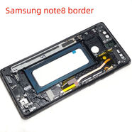 之宋適三星note9中框N9600中殼Note8屏幕支架N9500邊框N9508后殼N950U Note8黑色中框