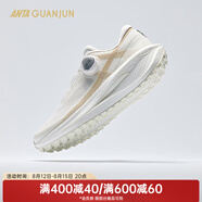 安踏（ANTA）冠軍全天候系列2丨夏季新款緩震回彈男女跑鞋 【女款】象牙白/紙莎白-1 36.5 (230mm)