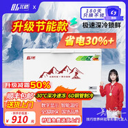 北格大冰柜商用全冷凍大型冷柜大容量單溫雙溫2米冰箱 雙開門300升 500升 700升以上 臥式冷藏冷凍兩用 518單門-單溫智能美芝/霓虹定頻壓機(jī)【一級能效】