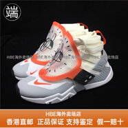 耐克（NIKE）Air Huarache 華萊士白橙機(jī)能運(yùn)動(dòng)跑鞋 AT0298-001-100HBE AT0298-100 白橙鞋內(nèi)里發(fā)黃 44