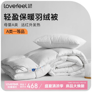 拉芙菲爾五星級(jí)酒店母嬰A類抗菌51%白鴨絨國產(chǎn)羽絨被春秋被3.8斤220*240CM