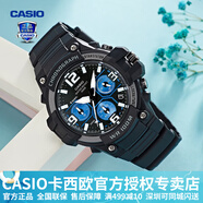 卡西歐（CASIO） 男表女表卡西歐手表男女情侶表學(xué)生時尚運動表太陽能雙顯電子表 MCW-100H-1A2VDF多啦A夢