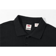李維斯（Levi's） 李維斯黑色男士短袖polo衫T恤 黑色 XS