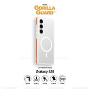 猩球衛士磨砂質(zhì)感適用三星S25+磁吸手機殼三星Galaxy S25保護套簡(jiǎn)約光柵膚感全包防摔外殼 【透白橙邊】S25 丨磁吸膚感保護殼 【關(guān)注店鋪】會(huì )員專(zhuān)享18個(gè)月有限質(zhì)保