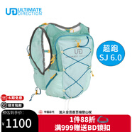 ULTIMATE DIRECTION戶外UD新品超跑SJ6.0跑步背包戶外越野跑背包女10.1L Ice Blue-冰藍色 L