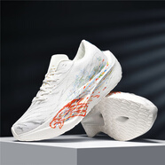 李寧（LI-NING）李寧c202 6代心跳配色跑步鞋碳板競速體育減震跑鞋夏季運動(dòng)男鞋 七彩 36 大童