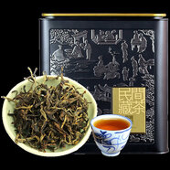 君點茶葉茶葉易武古樹紅茶曬紅散茶香甜醇潤就像吃果凍4g小袋裝共84克 400g 1罐伴手禮盒裝