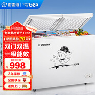 香雪海 雙溫冰柜家用小型雙箱冷柜 一級能效冷藏冷凍兩用商用大容量臥式冰箱雙門冷柜節(jié)能省電 【一級能效 節(jié)能省電】雙溫冰柜 309L