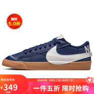 耐克NIKE男板鞋緩震透BLAZER LOW運動鞋DR9865-400深藏青44
