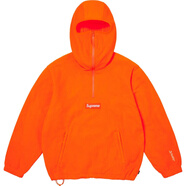 Supremex Polartec 聯(lián)名款 FW24 WEEK14 Facemask Half Zip Hooded Sweat 橙色/Orange S